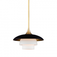 Hudson Valley Orange 1010-AGB - 1 LIGHT PENDANT