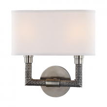 Hudson Valley Orange 1022-HN - 2 LIGHT WALL SCONCE
