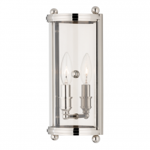 Hudson Valley Orange 1301-PN - 1 LIGHT WALL SCONCE