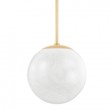 Hudson Valley Orange 1316-AGB - 1 LIGHT PENDANT