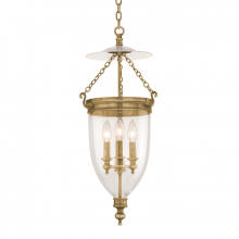 Hudson Valley Orange 142-AGB - 3 LIGHT PENDANT