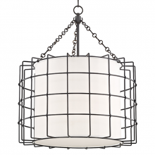 Hudson Valley Orange 1524-OB - 3 LIGHT PENDANT