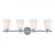 Hudson Valley Orange 1844-SN - 4 LIGHT BATH BRACKET