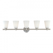 Hudson Valley Orange 1845-SN - 5 LIGHT BATH BRACKET