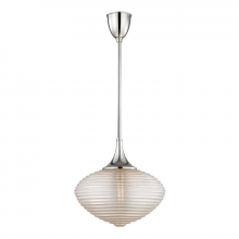 Hudson Valley Orange 1926-PN - 1 LIGHT PENDANT W/ BRASS MESH