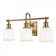 Hudson Valley Orange 1973-AGB - 3 LIGHT BATH BRACKET
