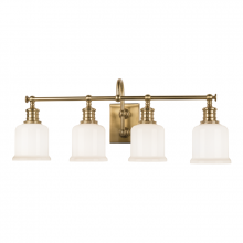 Hudson Valley Orange 1974-AGB - 4 LIGHT BATH BRACKET