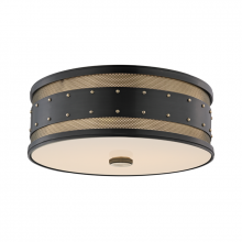 Hudson Valley Orange 2206-AOB - 3 LIGHT FLUSH MOUNT