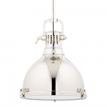 Hudson Valley Orange 2212-PN - 1 LIGHT PENDANT