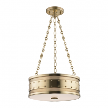 Hudson Valley Orange 2216-AGB - 3 LIGHT PENDANT