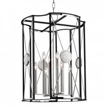 Hudson Valley Orange 2223-PN - 8 LIGHT PENDANT
