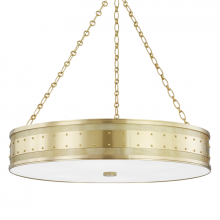 Hudson Valley Orange 2230-AGB - 6 LIGHT CHANDELIER
