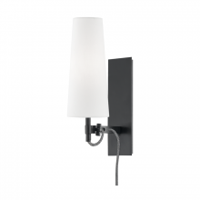 Hudson Valley Orange 2421-OB - 1 LIGHT WALL SCONCE W/ PLUG