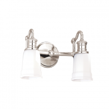 Hudson Valley Orange 2502-PN - 2 LIGHT BATH BRACKET