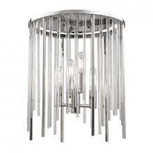 Hudson Valley Orange 2510-PN - 4 LIGHT FLUSH MOUNT