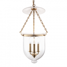 Hudson Valley Orange 254-AGB-C1 - 3 LIGHT PENDANT