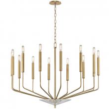 Hudson Valley Orange 2614-AGB - 14 LIGHT CHANDELIER