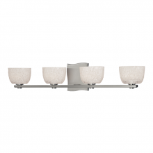 Hudson Valley Orange 2664-SN - 4 LIGHT BATH BRACKET