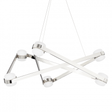 Hudson Valley Orange 2738-PN - 6 LIGHT CHANDELIER