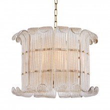 Hudson Valley Orange 2908-AGB - 8 LIGHT CHANDELIER