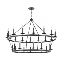 Hudson Valley Orange 3228-AOB - 28 LIGHT CHANDELIER