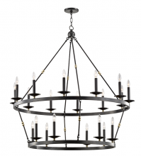 Hudson Valley Orange 3247-AOB - 20 LIGHT CHANDELIER