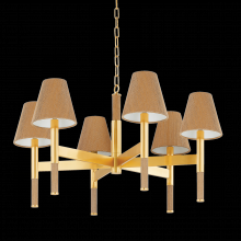 Hudson Valley Orange 3434-AGB - Lindenwood Chandelier