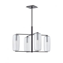Hudson Valley Orange 3474-OB - 4 LIGHT CHANDELIER