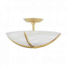 Hudson Valley Orange 3516-AGB - 4 LIGHT SEMI FLUSH