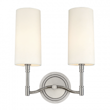 Hudson Valley Orange 362-PN - 2 LIGHT WALL SCONCE