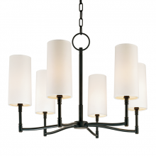 Hudson Valley Orange 366-OB - 6 LIGHT CHANDELIER