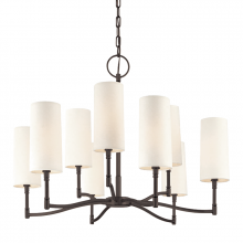 Hudson Valley Orange 369-OB - 9 LIGHT CHANDELIER
