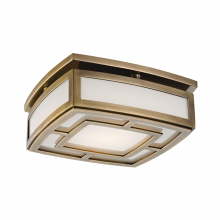 Hudson Valley Orange 3710-AGB - SMALL LED FLUSH MOUNT