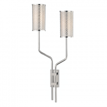 Hudson Valley Orange 3922-PN - 2 LIGHT WALL SCONCE
