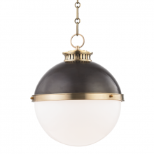 Hudson Valley Orange 4025-ADB - 1 LIGHT LARGE PENDANT