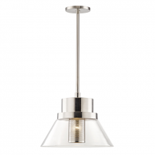 Hudson Valley Orange 4032-PN - 1 LIGHT LARGE PENDANT