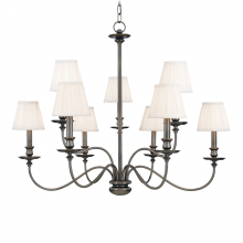 Hudson Valley Orange 4039-AN - 9 LIGHT CHANDELIER
