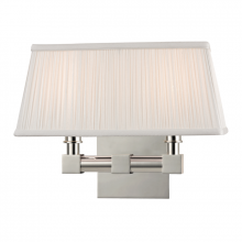 Hudson Valley Orange 4042-PN - 2 LIGHT WALL SCONCE