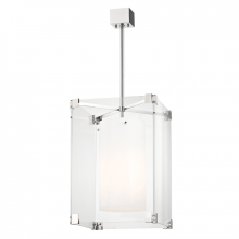 Hudson Valley Orange 4132-PN - 3 LIGHT LARGE PENDANT