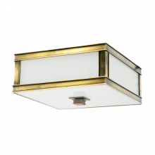 Hudson Valley Orange 4216-AGB - 3 LIGHT FLUSH MOUNT