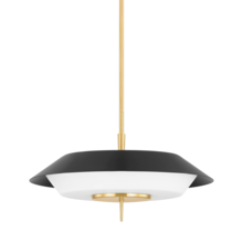 Hudson Valley Orange 4304-AGB/SBK - Westport Pendant