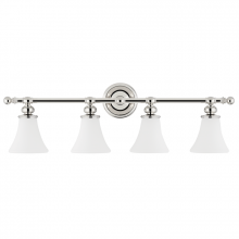 Hudson Valley Orange 4504-PN - 4 LIGHT BATH BRACKET