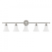 Hudson Valley Orange 4505-PN - 5 LIGHT BATH BRACKET