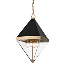 Hudson Valley Orange 4510-AGB - 4 LIGHT PENDANT