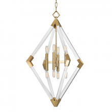 Hudson Valley Orange 4623-AGB - Lyons Chandelier