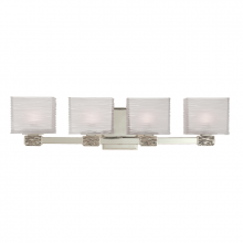 Hudson Valley Orange 4664-SN - 4 LIGHT BATH BRACKET