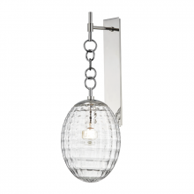 Hudson Valley Orange 4900-PN - 1 LIGHT WALL SCONCE