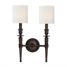 Hudson Valley Orange 4902-OB - 2 LIGHT WALL SCONCE