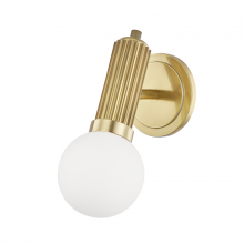 Hudson Valley Orange 5100-AGB - 1 LIGHT WALL SCONCE
