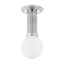 Hudson Valley Orange 5106-PN - 1 LIGHT SEMI FLUSH
